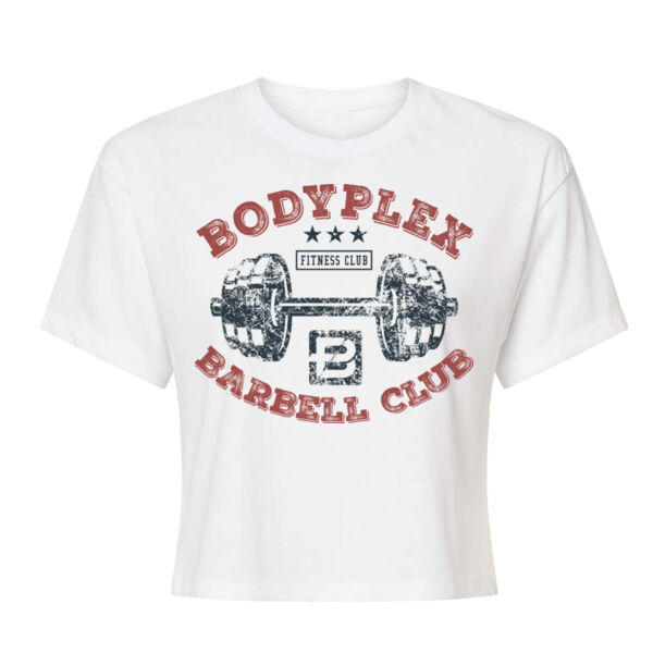 BARBELL CLUB - WOMEN'S CROP T-SHIRT- $SN8XPD$ Thumbnail